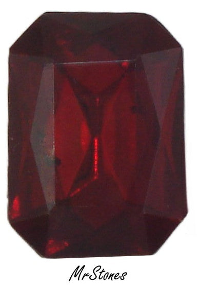 25x18mm (4626/2) TTC Siam Ruby Red Cz Cushion Octagon