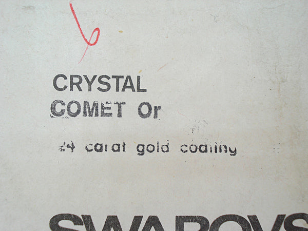 3.2mm (1100) (25pp) Comet Or Round Chaton Swar. 24 Carat Gold Coating