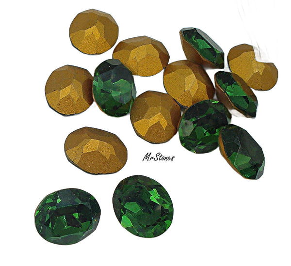 12x10mm (4120) Green Tourmaline Oval Shape