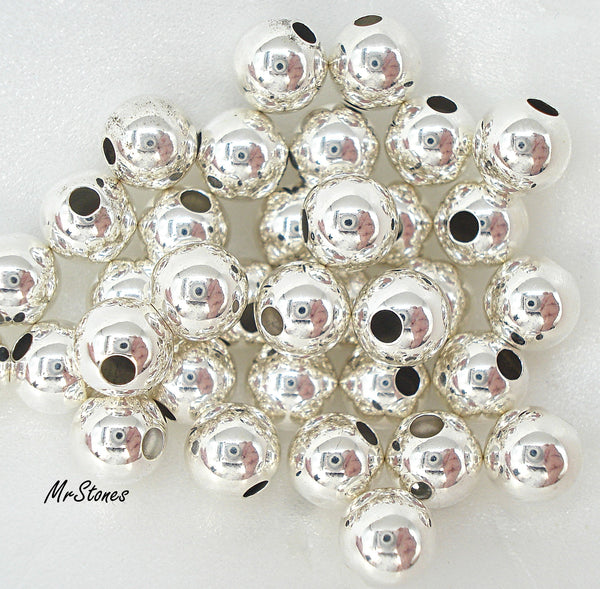 5mm Sterling Silver 925 Round Bead