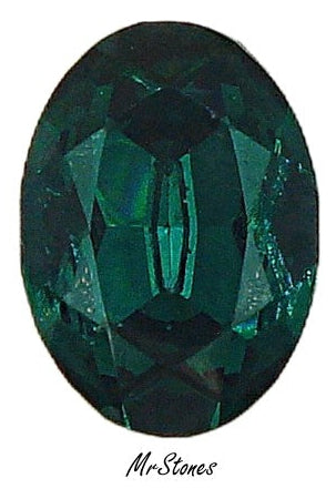 18x13mm (4120) Emerald Green Oval Shape Swarovski