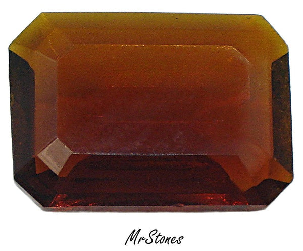 25x18mm (4610/2) Smoked Topaz Step Cut Unfoiled Cushion Octagon