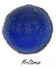 2.75mm (2090/4) Dark Sapphire Blue Unfoiled Round Cabochon