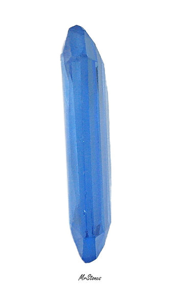 37x20mm (4671) Sapphire Blue Unfoiled Long Octagon Shape