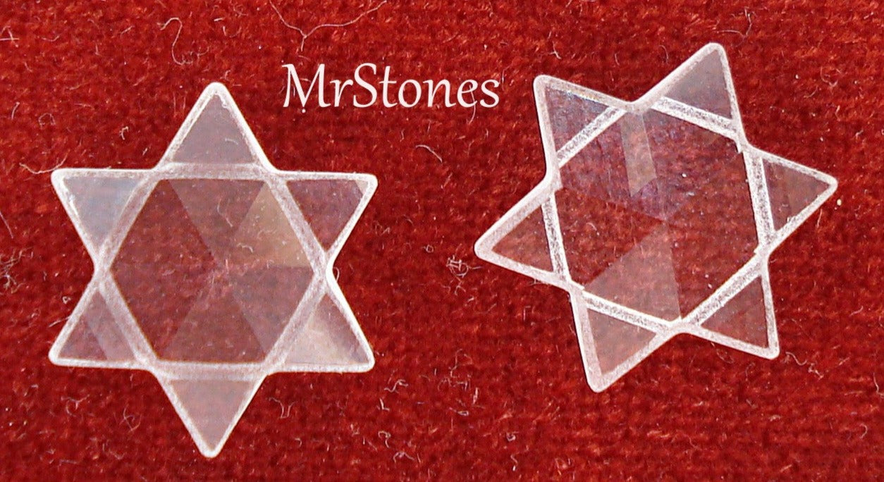 14mm (4820) Jerusalem Star Swarovski Crystal No Hole