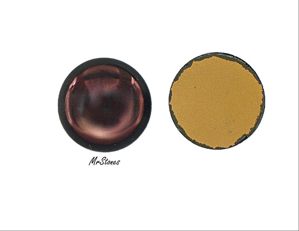 20mm (2194) Amethyst Czech Round Cabochon