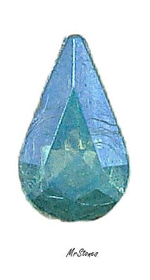 10x6mm (4300/2) TTC Aqua AB Pear Shape