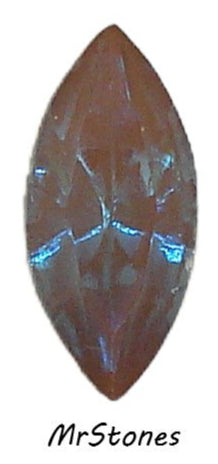 15x7mm (4200/2) Sappharine Saphiret Marquise Navette West Germany 5 Quantity Options