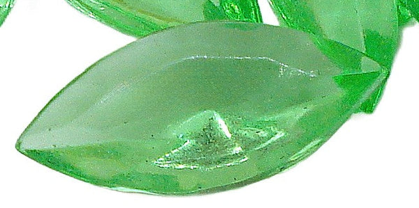 15x7mm (4200/2) TTC Peridot Green Navette Marquise Unfoiled