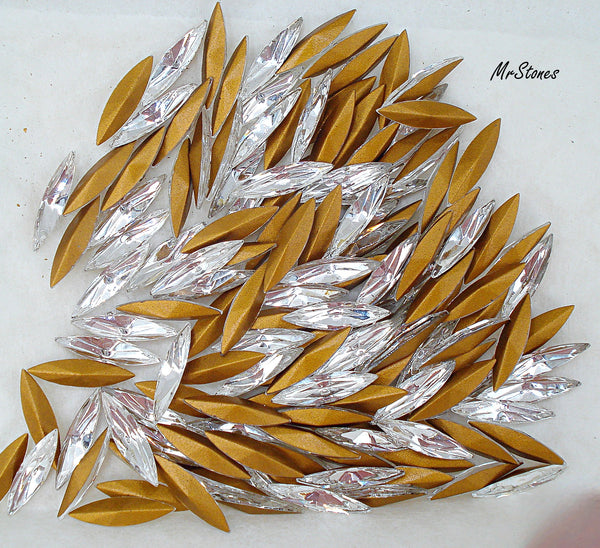 15x4mm (4200/2) TTC Swarovski Crystal Marquise Navette
