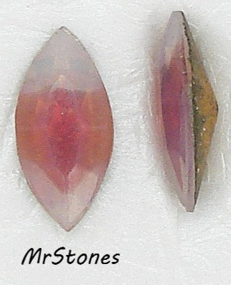 15x7mm (4200/2) Red Sabrina Marquise Navette Shape TTC