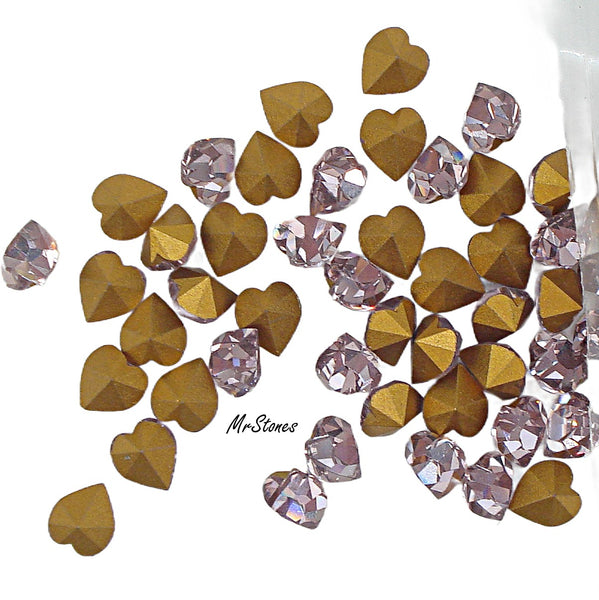 5.5x5mm (4800) Light Amethyst Heart Shape Swarovski