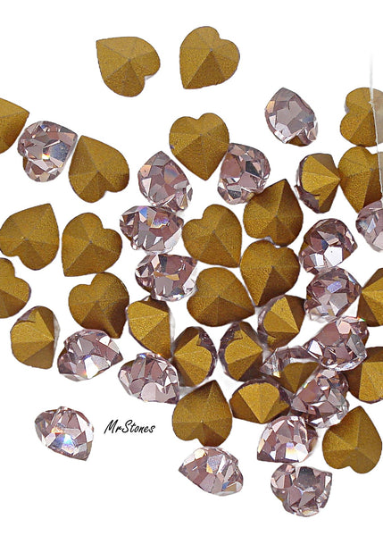5.5x5mm (4800) Light Amethyst Heart Shape Swarovski
