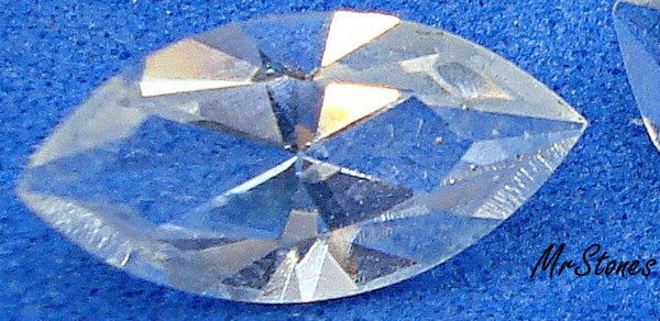 10x5mm (4200) Crystal Clear Unfoiled M/C Marquise Navette
