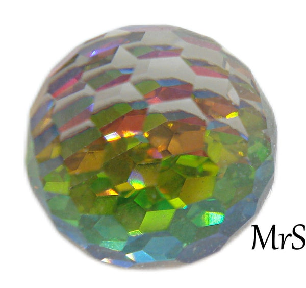16mm (4861) Vitrail Medium Swarovski Fireball 3/4 Faceted