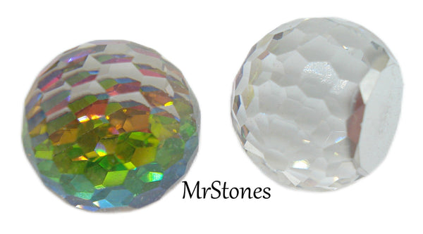 16mm (4861) Vitrail Medium Swarovski Fireball 3/4 Faceted