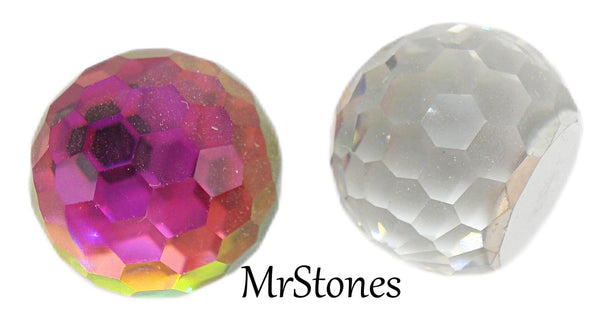 16mm (4861) Vitrail Medium Swarovski Fireball 3/4 Faceted