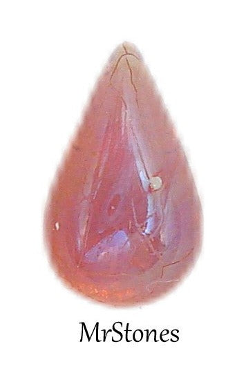 8x4.8mm (2390) Mexican Opal Pear Shape Teardrop Cabochon