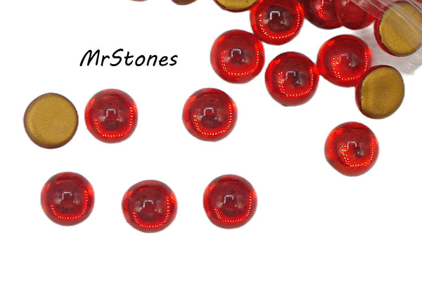 7mm (2194) Light Siam Round Cabochon