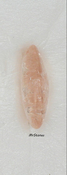 18x13mm (3188) Light Rose Rosaline Pink Crackle Oval Buff Top Doublet