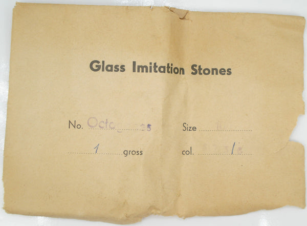 10x8mm (3436) Aqua Opal Cushion Octagon Buff Top Doublet West Germany