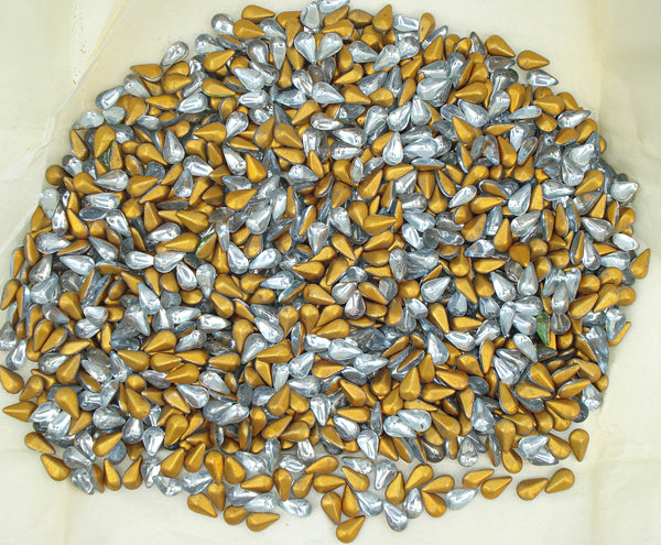 8x4.8mm (3101) Light Sapphire Buff Top Doublet Pear Shape 1pc or 1pkg 1080 W. German