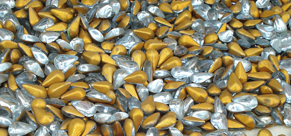 8x4.8mm (3101) Light Sapphire Buff Top Doublet Pear Shape 1pc or 1pkg 1080 W. German