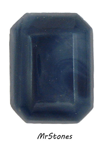 18x13mm (2647) Blue Gray Cushion Octagon Cabochon Japan