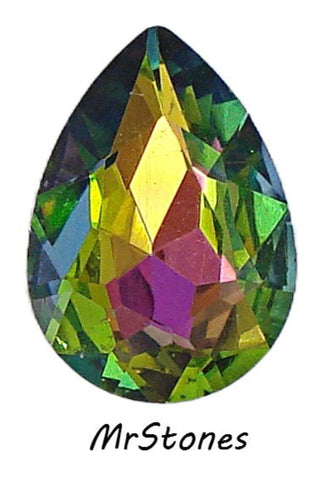 18x13mm (4320) Vitrail Medium Pendeloque Pear Shape