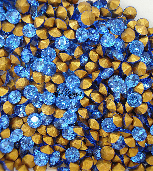 2.75mm (1200) Sapphire Blue Round Dentelle Swarovski