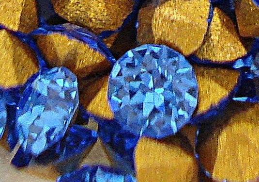 2.75mm (1200) Sapphire Blue Round Dentelle Swarovski