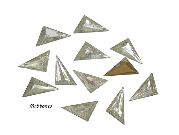23x16mm (TRI) Crystal Left Triangle Shape As Is