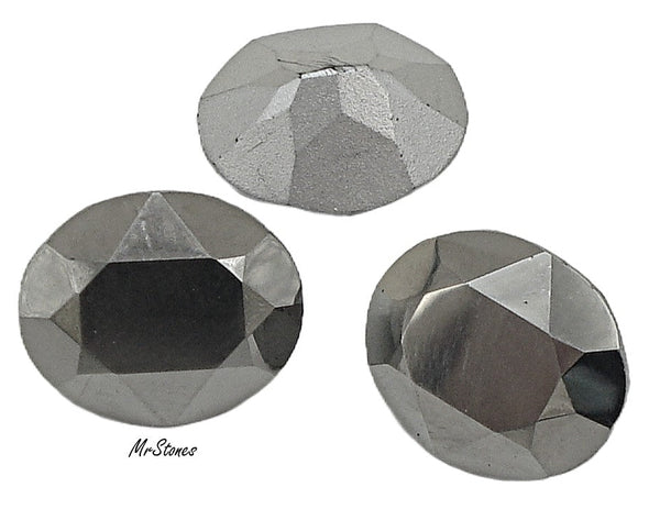 12x10mm (4120) Comet Argent Dark Oval Shape