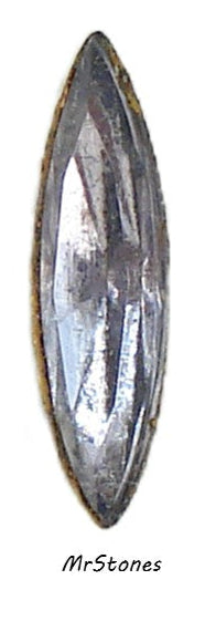 15x4mm (4200/2) TTC Light Cardinal Marquise Navette West Germany 2pc/$1.00