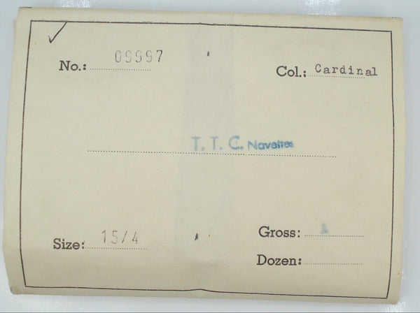 15x4mm (4200/2) TTC Light Cardinal Marquise Navette West Germany 2pc/$1.00