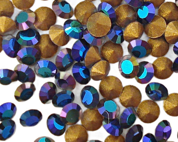 1.5mm (1012) (9pp) Garnet AB Round Chaton 10pk/$1.00