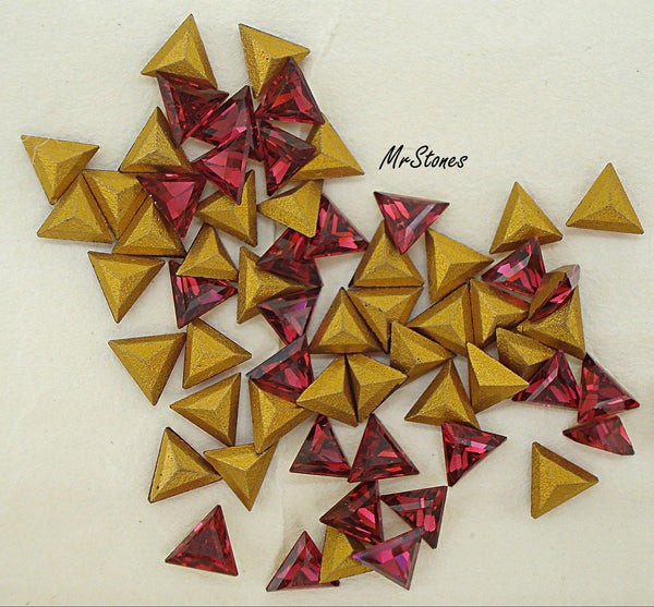 4mm (4722) Ruby II Triangle Shape Swarovski #112/II
