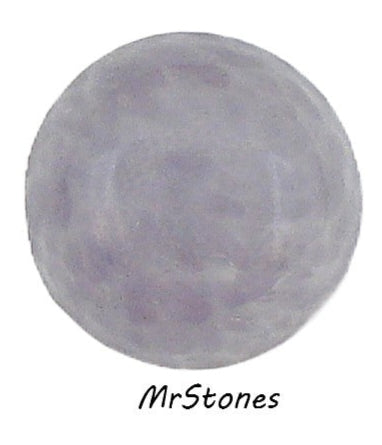 18mm (1684) Lavender Purple Matrix Round Cabochon Japan Cherry Brand