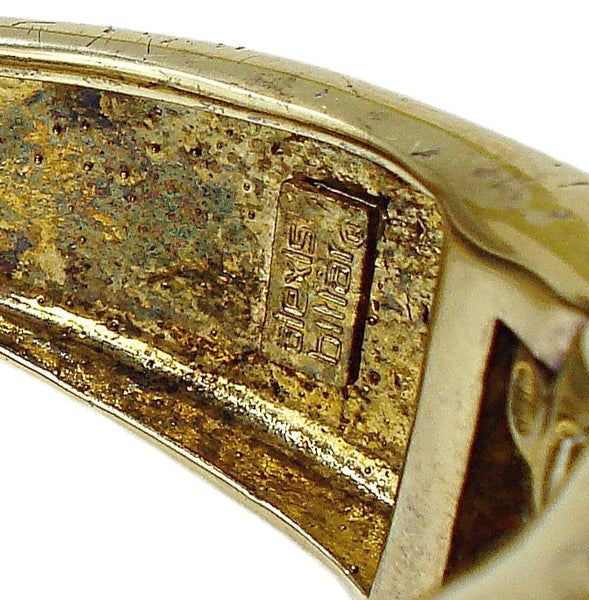 Alex Bittar Clamper Bracelet Black Diamond Rhinestones