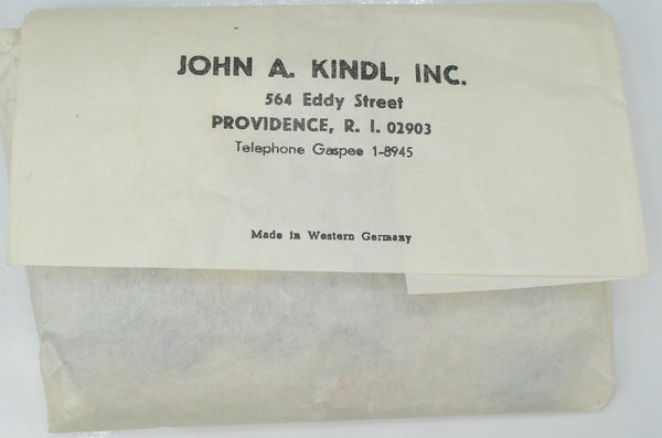 18x13mm (2135) Montana Blue Low Dome Flat Top Oval Cabochon West Germany