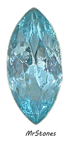 18x9mm (4227/2) Aqua Marquise Navette Fire Polished West Germany