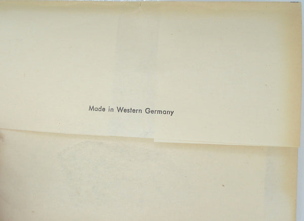 6x3mm (2200/2) Medium Smoked Topaz (Lighter) Marquise Navette Flatback West Germany