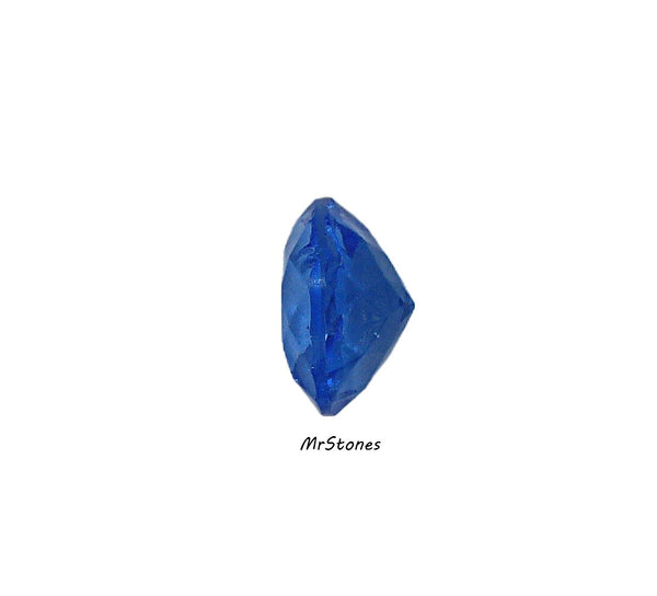 15.5mm (1200/2) (65ss) TTC Sapphire Unfoiled Round Dentelle Chaton