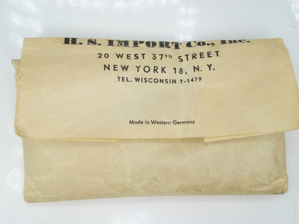 10x5mm (3436) Siam Ruby Red Cushion Octagon Buff Top Doublet West Germany