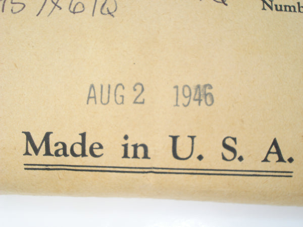 7x6mm (2195) Glass Blue Turquoise Oval Cabochon Made in U.S.A. 1946 1pc, 5pcs, 100pcs