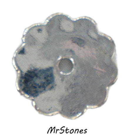 15mm Flower Center Hole Bi Color Two-Toned Glass Stone 3.5mm thick