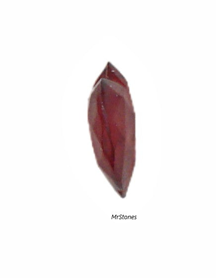9x8mm (4816) Ruby Siam TTC Fire Polished Heart Shape Unfoiled 2pc/$1.00
