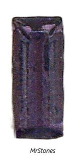 5x1.5-5x2mm (4500) Amethyst Demi-Fin Baguette Mix France 10pk/$1.00