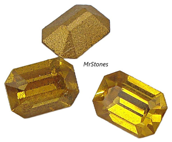 7x5mm (4600) Topaz Cushion Octagon Shape Swarovski Art. 176/I