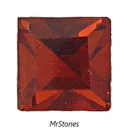 4mm (4400) Madeira Topaz Square Shape